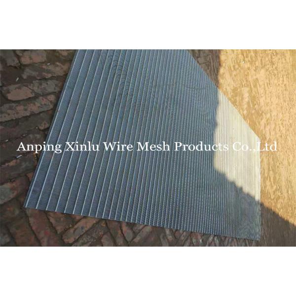 1.2x2m SS304 Wedge Wire Screens Vibrating Screen Panels With Slot 2mm