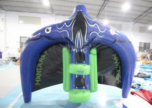 China ASTM 0.9mm PVC Inflatable Towable Tube For Two People on sale