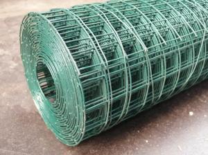 100*100mm PVC Coated Welded Wire Mesh Panels Hot Dipped Stainless Steel Durable
