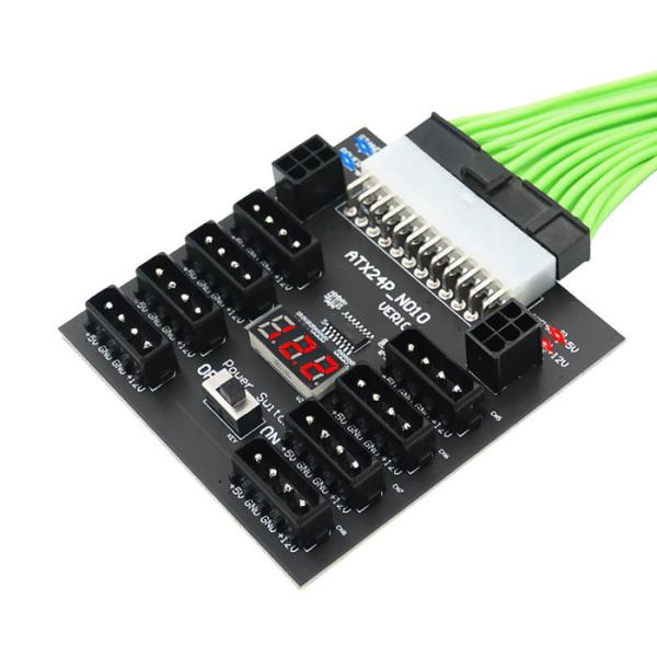 ATX Power Supply Breakout Board 4 6 Pin Power Connector For Bitcoin