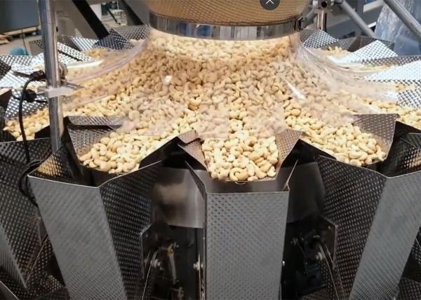 Buy Multihead Weighing Machine Multihead Weigher for Roasted Nuts Cashew Nuts Filling Machine Waterproof at wholesale prices