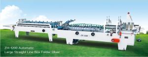Quality Automatic Large Straight Line Box Folder Gluer, Straight Line Box Folding + Gluing for sale