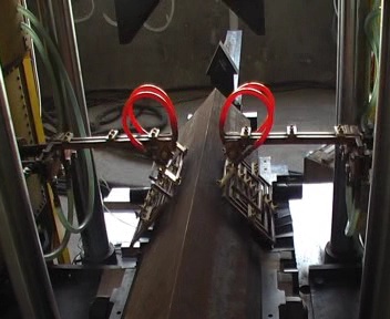 Multifunction CNC Heating Angle Bending Machine Model HQ250 Angle Steel Tower