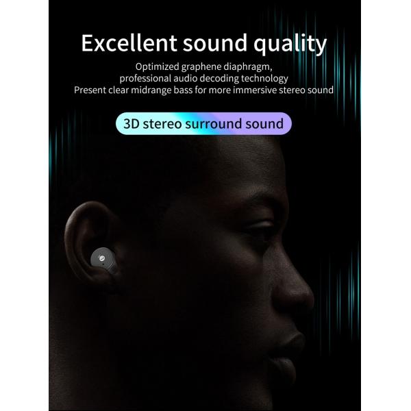 150mAH ATS3009 TWS Bluetooth Android Smartwatch SMS Reminder