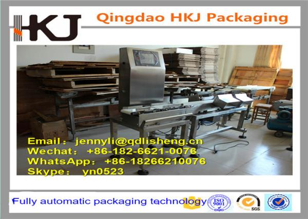 Buy Full Automatic Check Weighing Machines , High Speed Checkweigher For Food Package at wholesale prices