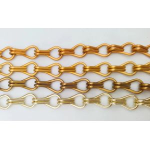 Anoding Customizable Flexible Metal Mesh Fabric 41.5% Opening Area