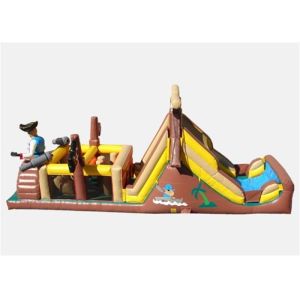 Pop Commercial Inflatable Obstacle Course , Commercial Indoor Obstacle Course