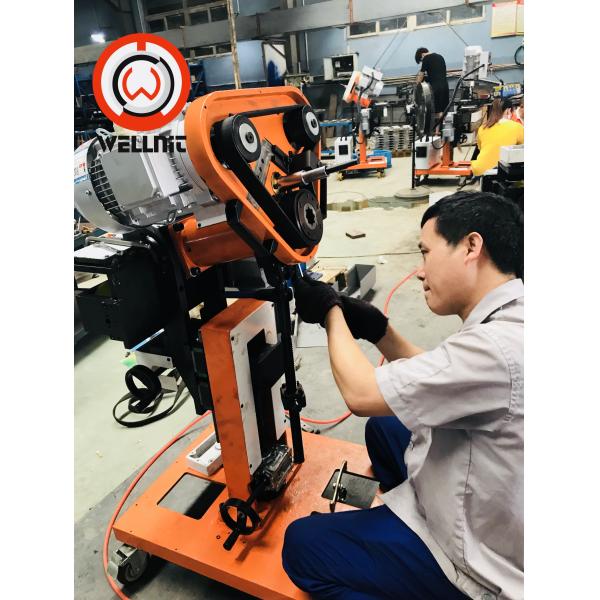 High Efficiency Self Moving Plate Chamfering Machine Cold Working Automatic Feed