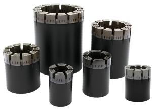 China Geologic Exploration Drillng Bit Impregnated Diamond Core Bit  For Hard Rock Mining on sale