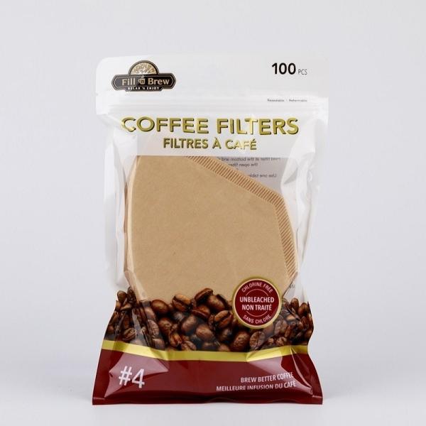 Cone Coffee Filter Paper Natural Unbleached Disposable Coffee Filter Tool