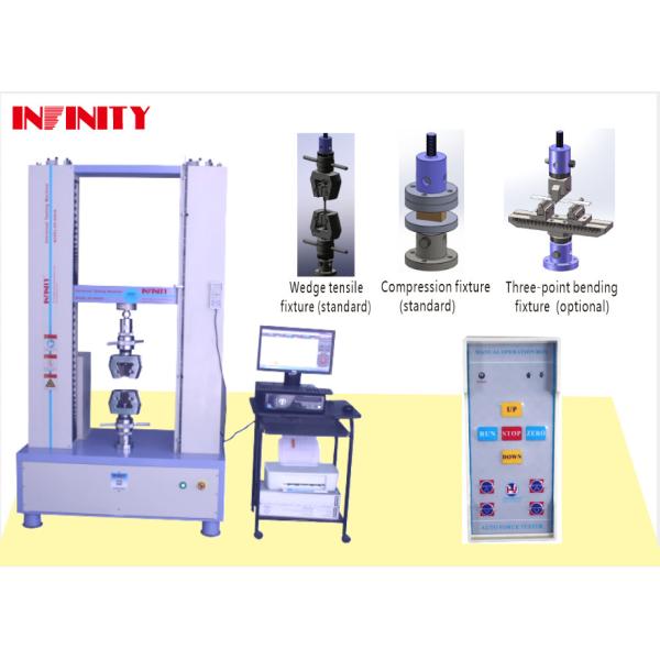 50 HZ Power Supply Servo Controlled Tensile Testing Machine High Precision Hand Point Collection