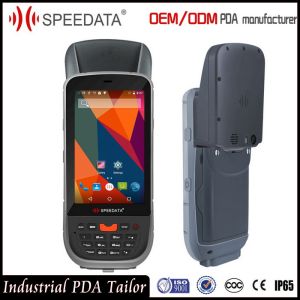Quality IP65 Laser Handheld RFID Reader , Portable Data Terminal Barcode Scanner Android for sale