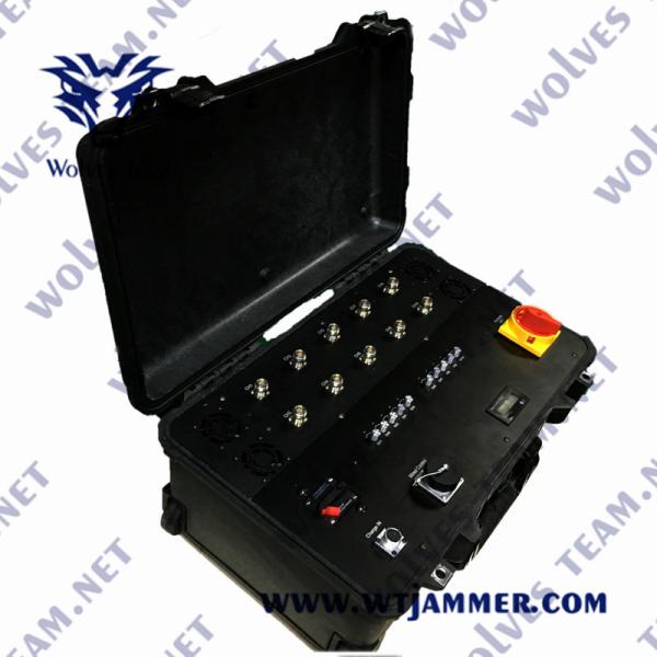 High Power Portable 600W Drone Radio Frequency Jammer