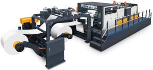 China High Speed Paper Sheet Cutting Machine Paper Sheeter Machine Servo Precision Double Helix on sale
