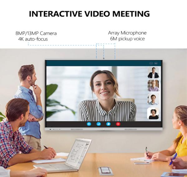 Buy 3840X2160P Smart Teaching Board Free Whiteboard Software For Classroom Windows Mac Android iOS at wholesale prices