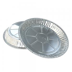 China Customized Silver Round Disposable Aluminum Foil Pan Perfect for Baking and Roasting on sale