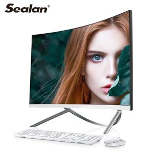 China 16:9 IPS Monitor 1000M Ethernet Custom AIO PC Dual Core Four Thread on sale