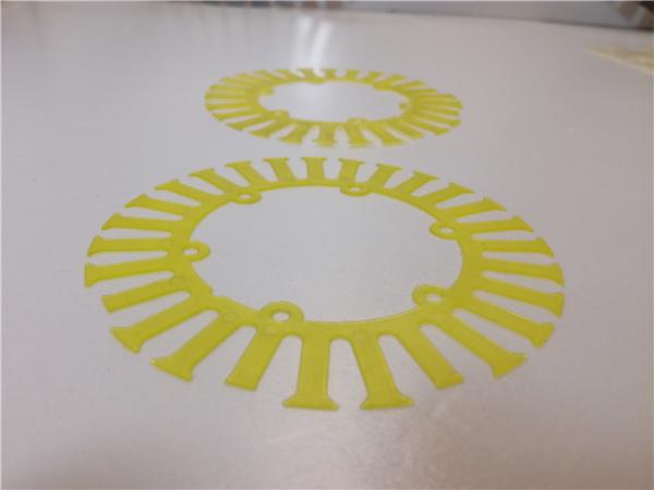 Buy Insulating / Epoxy Resin Board Stator Core Laminations Stmaping Sheets 0.5mm Thickness at wholesale prices