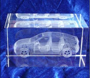 Quality Acrylic laser inner carve number for 3D automobile model for sale