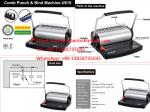 21 Holes Manual Comb Binding Machine For Calendar