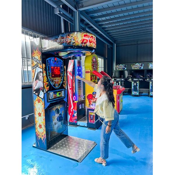 New Update Automatic Boxing Machine Arcade Boxing Punching Game For Sale