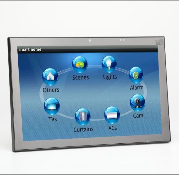 Buy Customized LED Indicator 10.1 Inch Flush Wall mounted Android Tablet PoE with RJ45 Ethernet Wifi at wholesale prices