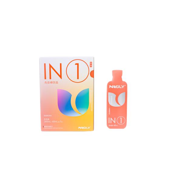 Chitosan oligosaccharides combined with intestinal prebiotics solid beverage