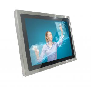 Quality Windows 10 Waterproof IP65 Panel PC Stainless Steel Capacitive Touch Screen for sale