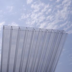 Buy cheap Multi Shape X Structure Polycarbonate Sheet Multiwall Hollow Polycarbonate Sheet from wholesalers