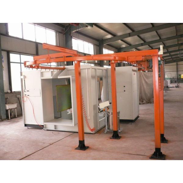 Manual Powder Coating Booth Featuring Electrostatic Spray System for Coating of Customized Metal Parts and Components