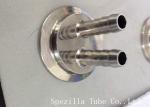 304 Stainless Steel 3A Sanitary Fittings Sight Glass For Chemical Industries