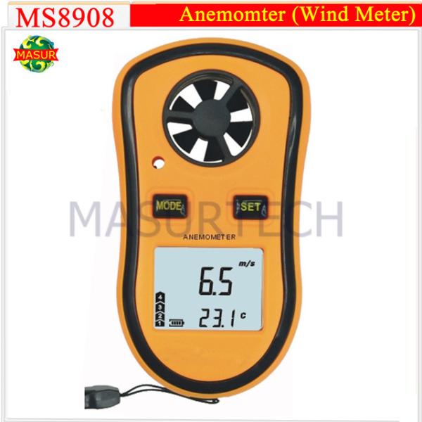 Mini Digital Wind Speed Meter Pocket Anemometer Thermometer Digital Thermometer