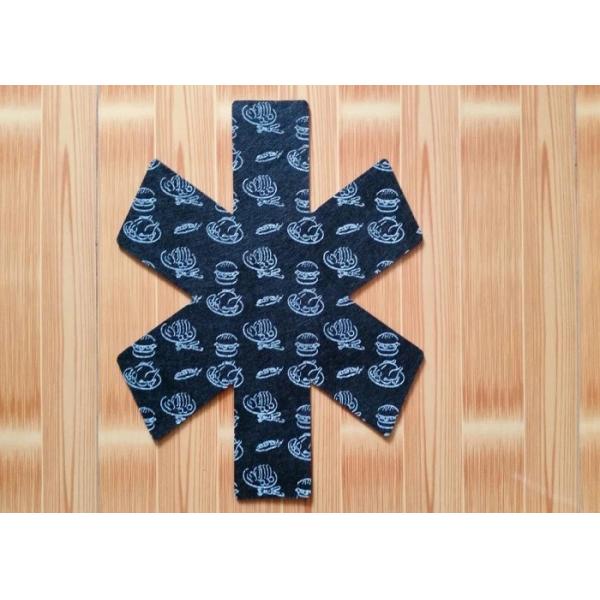 Needle Punched 38CM Non Woven Polyester Felt Non Slip Easy To Clean