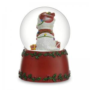 Quality Polyresin resin Durable Glass Christmas Snow Globe Resin Cat Water ball for sale