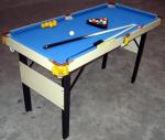 Folding Mini Snooker Game Table , PlusOne Sports Pool Billiard Table For Kids