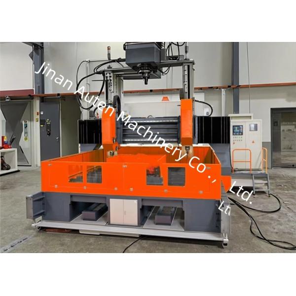 7.5KN Clamping Force Automated CNC Plate Drilling Machine 28mm T-Slot Width 0.45KW Cooling Power