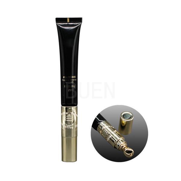 Buy Vibration Empty Plastic Tubes Eye Cream With Metal Applicator at wholesale prices