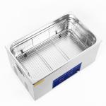40kHz Power Adjustable Ultrasonic Cleaner 500W With Heater Timer