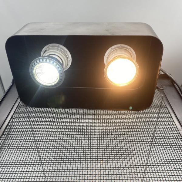 180W Dual Socket Fixture LED UVB Reptile Light For Precise Temperature Control And Wide Compatibility With Reptiles