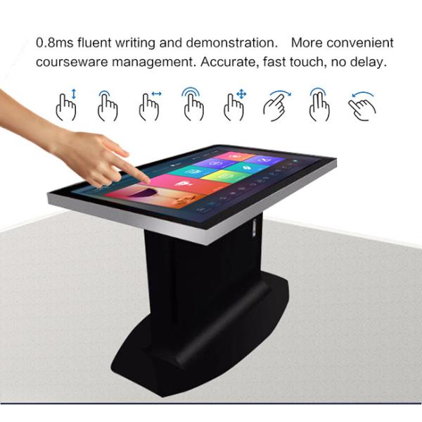 Smart Touch Screen Coffee Table Waterproof Interactive Table LCD Multi Touch Screen Table Indoor