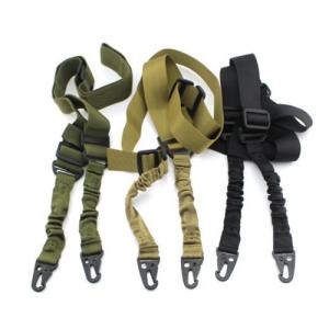 Quality Adjustable Safety Rope Lanyard 2 Point Rifle Strap With Quick Release Snap Hook for sale
