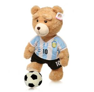 Quality sports teddy bears/stuffed teddy bears/plush teddy bears for sale