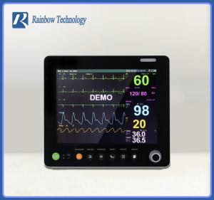 Quality 12.1'' Touch Screen Patient Monitor Portable Multi Parameter With Optional IBP CO2 for sale