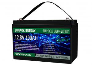 China 100Ah 12 Volt Deep Cycle Marine Battery Lithium Bluetooth Trolling Motor Battery on sale