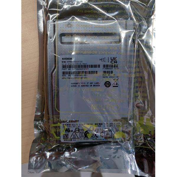 KIOXIA PM6-V 3200GB 24G SAS SSD 2.5 inch Mixed Use KPM61VUG3T20