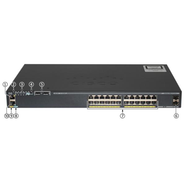 cisco switch 2960x gigabit lan 24 port switch ws-c2960x-24ts-ll