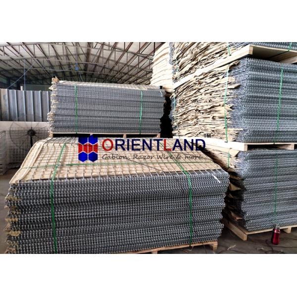 Collapsible 4.0mm Hesco Barrier Retaining Wall Hot Dipped Galvanized