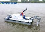 Customized Multifunctional Amphibious Dredging Machine With Lightweight Hull