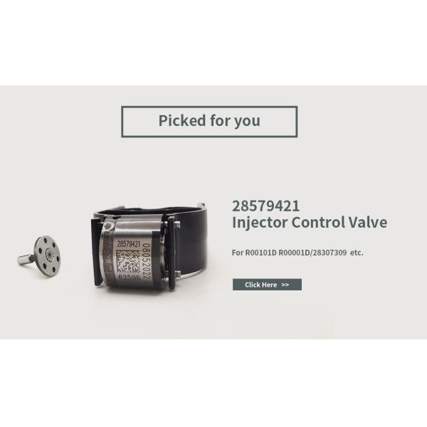 Black Coating Delphi Control Valve 28277709 For Injector 28231462