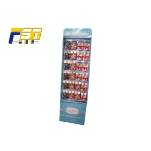 Multipurpose Cardboard Merchandising Displays Light Weight With Plastic Hooks